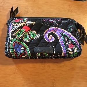 Vera Bradley Kiev Paisley Double Zip Cosmetic Bag